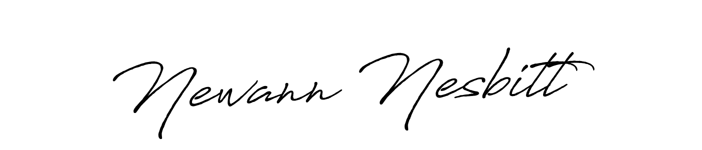 Here are the top 10 professional signature styles for the name Newann Nesbitt. These are the best autograph styles you can use for your name. Newann Nesbitt signature style 7 images and pictures png