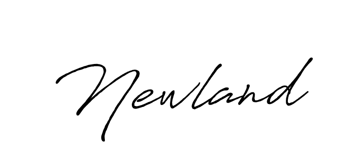 Also we have Newland name is the best signature style. Create professional handwritten signature collection using Antro_Vectra_Bolder autograph style. Newland signature style 7 images and pictures png