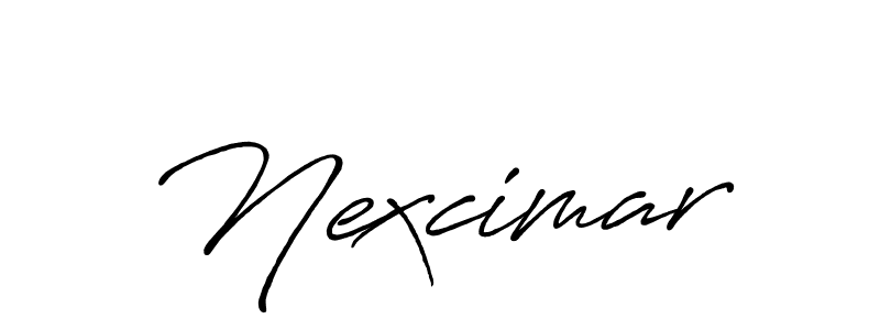 How to Draw Nexcimar signature style? Antro_Vectra_Bolder is a latest design signature styles for name Nexcimar. Nexcimar signature style 7 images and pictures png