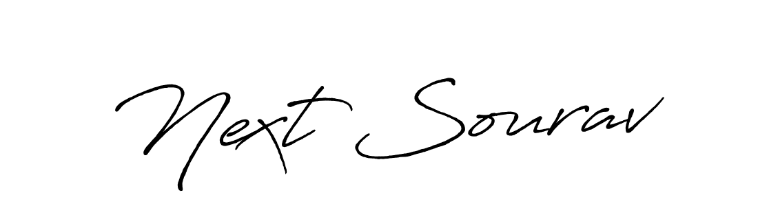 It looks lik you need a new signature style for name Next Sourav. Design unique handwritten (Antro_Vectra_Bolder) signature with our free signature maker in just a few clicks. Next Sourav signature style 7 images and pictures png