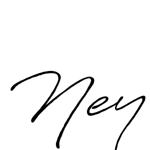 The best way (Antro_Vectra_Bolder) to make a short signature is to pick only two or three words in your name. The name Ney include a total of six letters. For converting this name. Ney signature style 7 images and pictures png