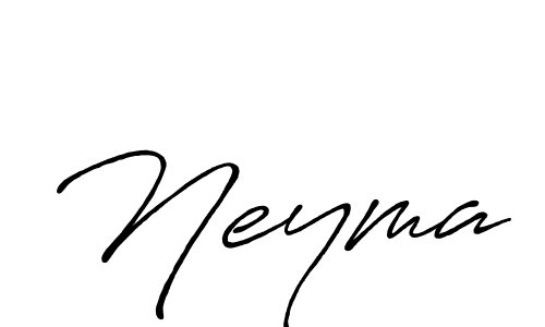 How to make Neyma name signature. Use Antro_Vectra_Bolder style for creating short signs online. This is the latest handwritten sign. Neyma signature style 7 images and pictures png