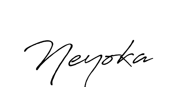 Antro_Vectra_Bolder is a professional signature style that is perfect for those who want to add a touch of class to their signature. It is also a great choice for those who want to make their signature more unique. Get Neyoka name to fancy signature for free. Neyoka signature style 7 images and pictures png