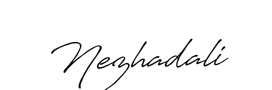 Make a short Nezhadali signature style. Manage your documents anywhere anytime using Antro_Vectra_Bolder. Create and add eSignatures, submit forms, share and send files easily. Nezhadali signature style 7 images and pictures png