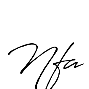 Also we have Nfa name is the best signature style. Create professional handwritten signature collection using Antro_Vectra_Bolder autograph style. Nfa signature style 7 images and pictures png