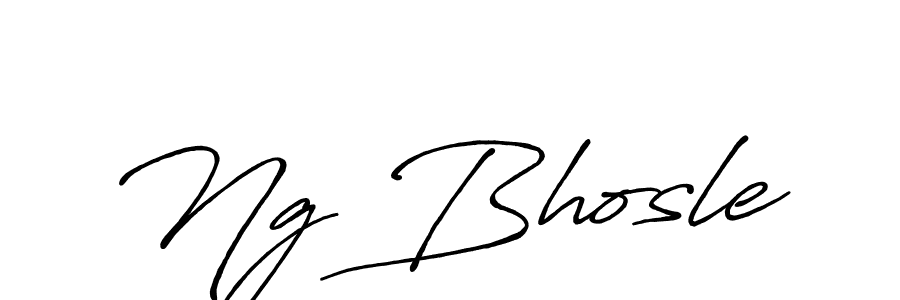 Make a beautiful signature design for name Ng Bhosle. Use this online signature maker to create a handwritten signature for free. Ng Bhosle signature style 7 images and pictures png