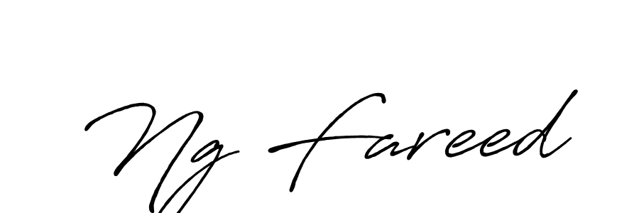 Design your own signature with our free online signature maker. With this signature software, you can create a handwritten (Antro_Vectra_Bolder) signature for name Ng Fareed. Ng Fareed signature style 7 images and pictures png