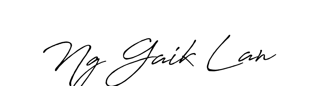 Also You can easily find your signature by using the search form. We will create Ng Gaik Lan name handwritten signature images for you free of cost using Antro_Vectra_Bolder sign style. Ng Gaik Lan signature style 7 images and pictures png