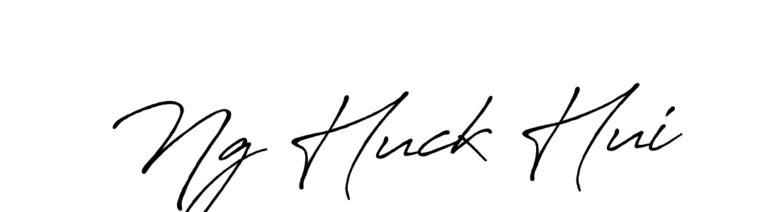 if you are searching for the best signature style for your name Ng Huck Hui. so please give up your signature search. here we have designed multiple signature styles  using Antro_Vectra_Bolder. Ng Huck Hui signature style 7 images and pictures png