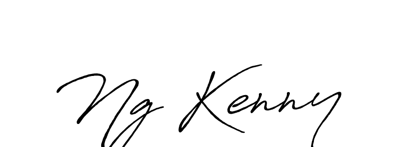 You should practise on your own different ways (Antro_Vectra_Bolder) to write your name (Ng Kenny) in signature. don't let someone else do it for you. Ng Kenny signature style 7 images and pictures png