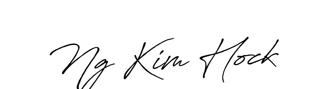 Also we have Ng Kim Hock name is the best signature style. Create professional handwritten signature collection using Antro_Vectra_Bolder autograph style. Ng Kim Hock signature style 7 images and pictures png