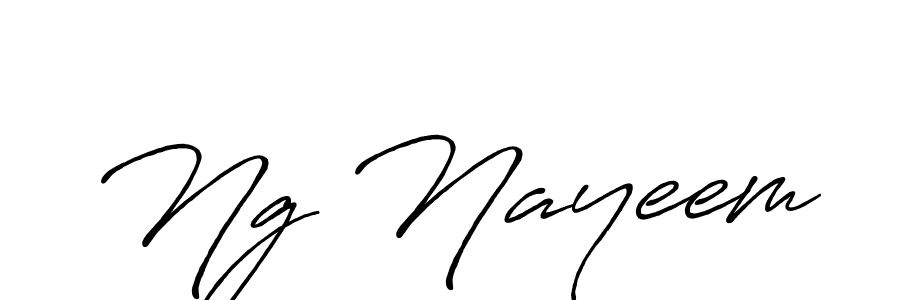 You should practise on your own different ways (Antro_Vectra_Bolder) to write your name (Ng Nayeem) in signature. don't let someone else do it for you. Ng Nayeem signature style 7 images and pictures png