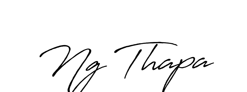 Make a short Ng Thapa signature style. Manage your documents anywhere anytime using Antro_Vectra_Bolder. Create and add eSignatures, submit forms, share and send files easily. Ng Thapa signature style 7 images and pictures png