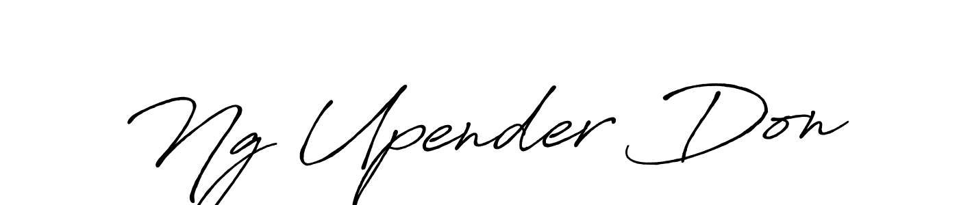 if you are searching for the best signature style for your name Ng Upender Don. so please give up your signature search. here we have designed multiple signature styles  using Antro_Vectra_Bolder. Ng Upender Don signature style 7 images and pictures png