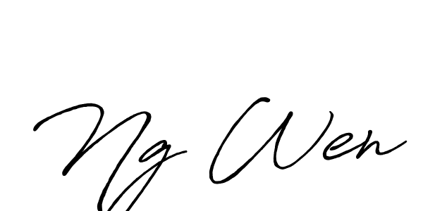 Here are the top 10 professional signature styles for the name Ng Wen. These are the best autograph styles you can use for your name. Ng Wen signature style 7 images and pictures png