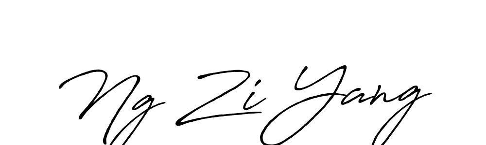 It looks lik you need a new signature style for name Ng Zi Yang. Design unique handwritten (Antro_Vectra_Bolder) signature with our free signature maker in just a few clicks. Ng Zi Yang signature style 7 images and pictures png