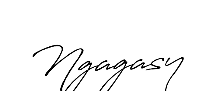 Also we have Ngagasy name is the best signature style. Create professional handwritten signature collection using Antro_Vectra_Bolder autograph style. Ngagasy signature style 7 images and pictures png