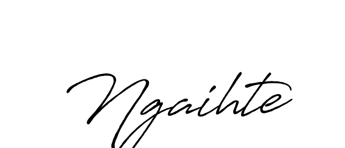 Make a beautiful signature design for name Ngaihte. With this signature (Antro_Vectra_Bolder) style, you can create a handwritten signature for free. Ngaihte signature style 7 images and pictures png