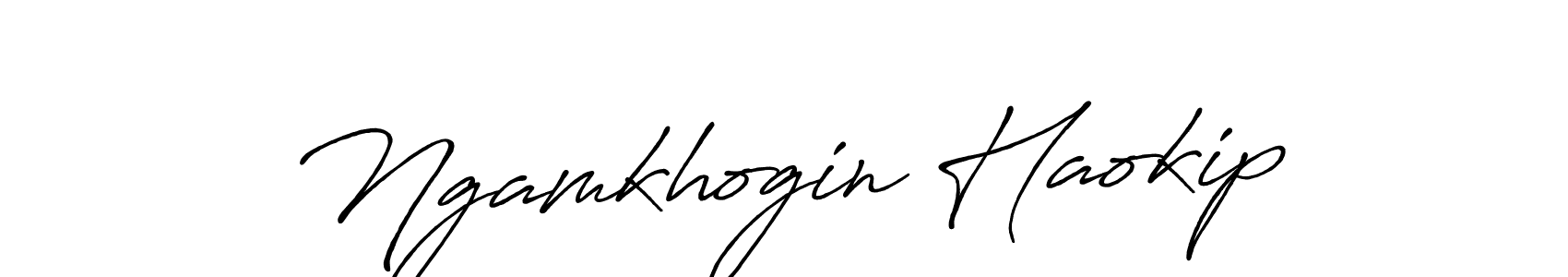 if you are searching for the best signature style for your name Ngamkhogin Haokip. so please give up your signature search. here we have designed multiple signature styles  using Antro_Vectra_Bolder. Ngamkhogin Haokip signature style 7 images and pictures png