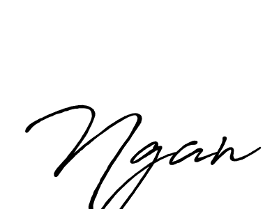 Make a short Ngan signature style. Manage your documents anywhere anytime using Antro_Vectra_Bolder. Create and add eSignatures, submit forms, share and send files easily. Ngan signature style 7 images and pictures png