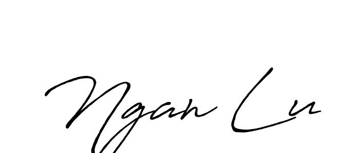 This is the best signature style for the Ngan Lu name. Also you like these signature font (Antro_Vectra_Bolder). Mix name signature. Ngan Lu signature style 7 images and pictures png