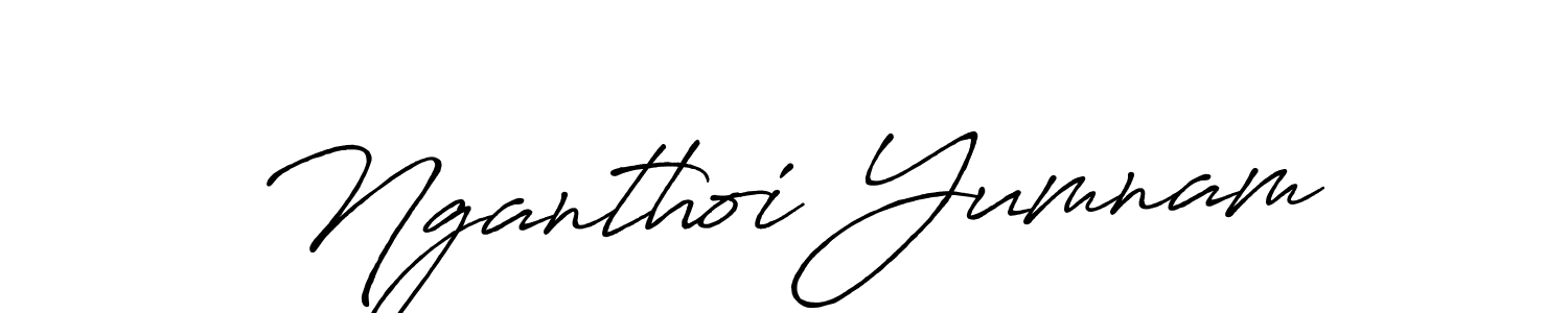 if you are searching for the best signature style for your name Nganthoi Yumnam. so please give up your signature search. here we have designed multiple signature styles  using Antro_Vectra_Bolder. Nganthoi Yumnam signature style 7 images and pictures png