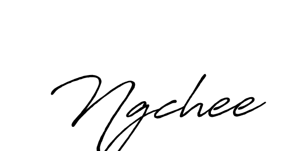 Also we have Ngchee name is the best signature style. Create professional handwritten signature collection using Antro_Vectra_Bolder autograph style. Ngchee signature style 7 images and pictures png
