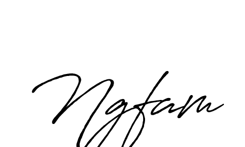 Also we have Ngfam name is the best signature style. Create professional handwritten signature collection using Antro_Vectra_Bolder autograph style. Ngfam signature style 7 images and pictures png