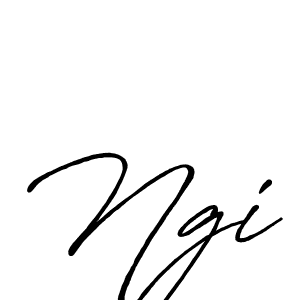 Design your own signature with our free online signature maker. With this signature software, you can create a handwritten (Antro_Vectra_Bolder) signature for name Ngi. Ngi signature style 7 images and pictures png