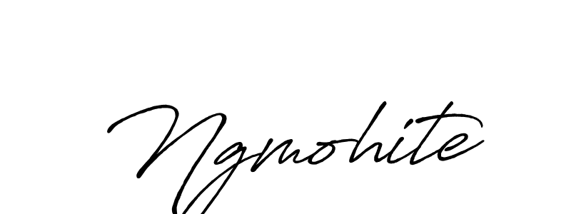 How to make Ngmohite signature? Antro_Vectra_Bolder is a professional autograph style. Create handwritten signature for Ngmohite name. Ngmohite signature style 7 images and pictures png