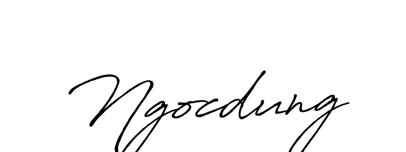 Also You can easily find your signature by using the search form. We will create Ngocdung name handwritten signature images for you free of cost using Antro_Vectra_Bolder sign style. Ngocdung signature style 7 images and pictures png