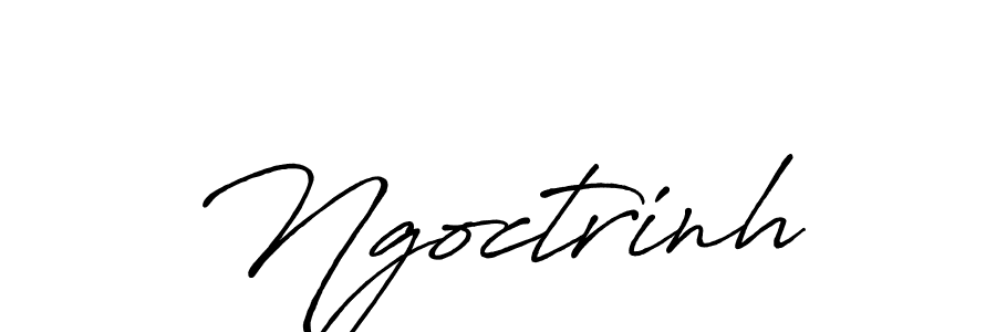 It looks lik you need a new signature style for name Ngoctrinh. Design unique handwritten (Antro_Vectra_Bolder) signature with our free signature maker in just a few clicks. Ngoctrinh signature style 7 images and pictures png