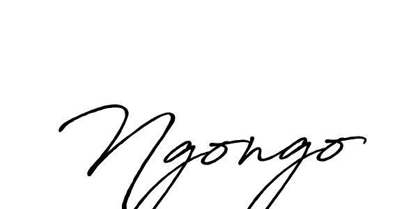 You should practise on your own different ways (Antro_Vectra_Bolder) to write your name (Ngongo) in signature. don't let someone else do it for you. Ngongo signature style 7 images and pictures png