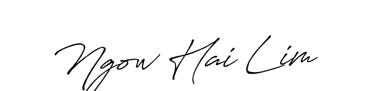 See photos of Ngow Hai Lim official signature by Spectra . Check more albums & portfolios. Read reviews & check more about Antro_Vectra_Bolder font. Ngow Hai Lim signature style 7 images and pictures png