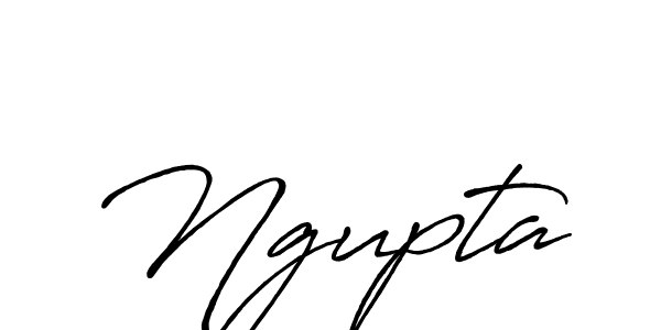 You should practise on your own different ways (Antro_Vectra_Bolder) to write your name (Ngupta) in signature. don't let someone else do it for you. Ngupta signature style 7 images and pictures png