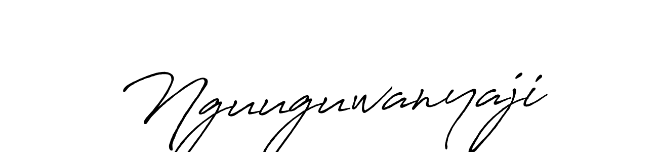 The best way (Antro_Vectra_Bolder) to make a short signature is to pick only two or three words in your name. The name Nguuguwanyaji include a total of six letters. For converting this name. Nguuguwanyaji signature style 7 images and pictures png