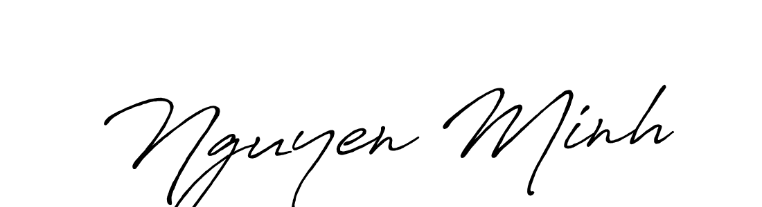 You should practise on your own different ways (Antro_Vectra_Bolder) to write your name (Nguyen Minh) in signature. don't let someone else do it for you. Nguyen Minh signature style 7 images and pictures png