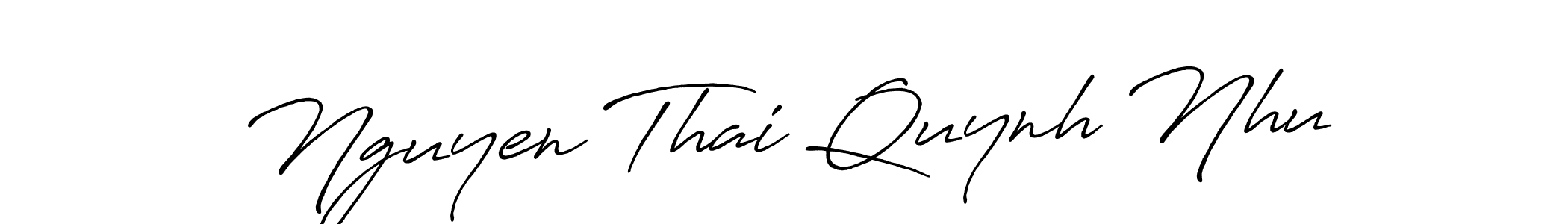 if you are searching for the best signature style for your name Nguyen Thai Quynh Nhu. so please give up your signature search. here we have designed multiple signature styles  using Antro_Vectra_Bolder. Nguyen Thai Quynh Nhu signature style 7 images and pictures png