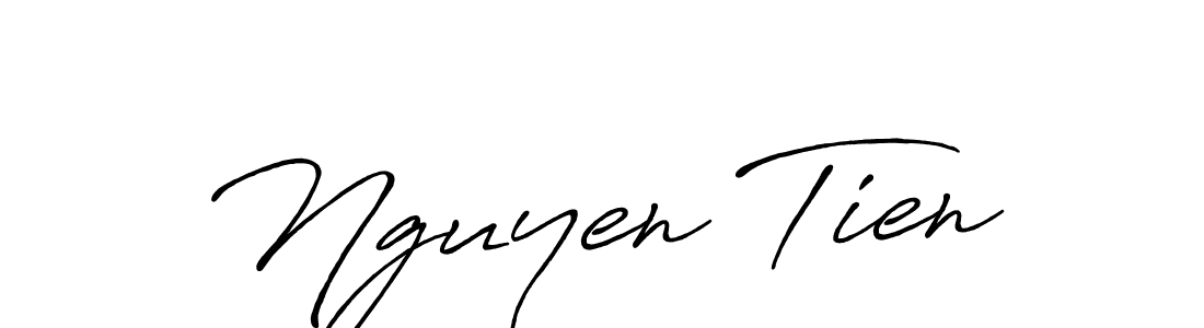 You should practise on your own different ways (Antro_Vectra_Bolder) to write your name (Nguyen Tien) in signature. don't let someone else do it for you. Nguyen Tien signature style 7 images and pictures png