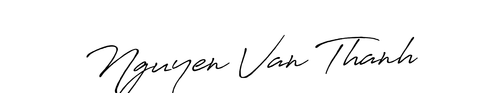 Nguyen Van Thanh stylish signature style. Best Handwritten Sign (Antro_Vectra_Bolder) for my name. Handwritten Signature Collection Ideas for my name Nguyen Van Thanh. Nguyen Van Thanh signature style 7 images and pictures png