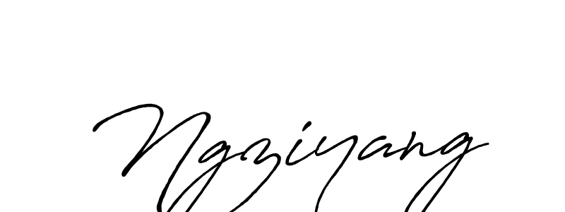 How to make Ngziyang signature? Antro_Vectra_Bolder is a professional autograph style. Create handwritten signature for Ngziyang name. Ngziyang signature style 7 images and pictures png