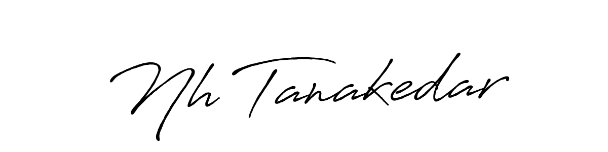 Similarly Antro_Vectra_Bolder is the best handwritten signature design. Signature creator online .You can use it as an online autograph creator for name Nh Tanakedar. Nh Tanakedar signature style 7 images and pictures png