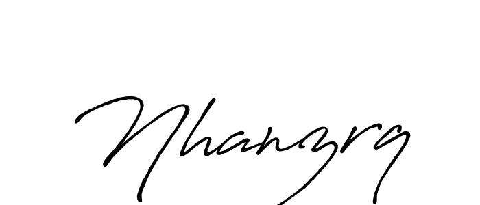 This is the best signature style for the Nhanzrq name. Also you like these signature font (Antro_Vectra_Bolder). Mix name signature. Nhanzrq signature style 7 images and pictures png
