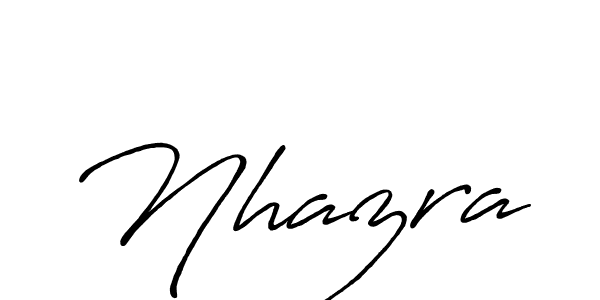 Also You can easily find your signature by using the search form. We will create Nhazra name handwritten signature images for you free of cost using Antro_Vectra_Bolder sign style. Nhazra signature style 7 images and pictures png