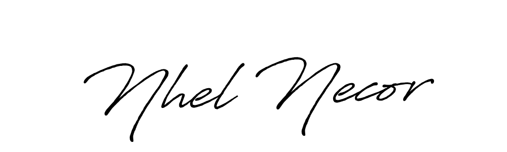 Here are the top 10 professional signature styles for the name Nhel Necor. These are the best autograph styles you can use for your name. Nhel Necor signature style 7 images and pictures png