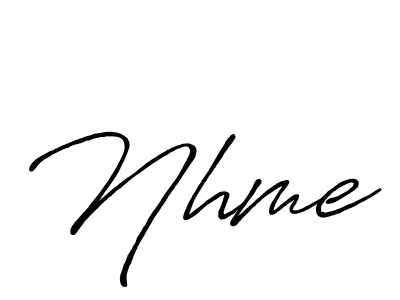 This is the best signature style for the Nhme name. Also you like these signature font (Antro_Vectra_Bolder). Mix name signature. Nhme signature style 7 images and pictures png