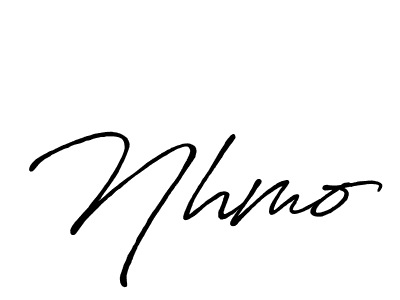 Also You can easily find your signature by using the search form. We will create Nhmo name handwritten signature images for you free of cost using Antro_Vectra_Bolder sign style. Nhmo signature style 7 images and pictures png