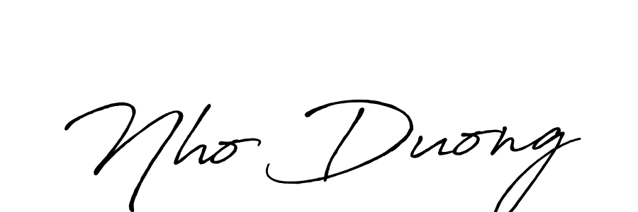 Similarly Antro_Vectra_Bolder is the best handwritten signature design. Signature creator online .You can use it as an online autograph creator for name Nho Duong. Nho Duong signature style 7 images and pictures png