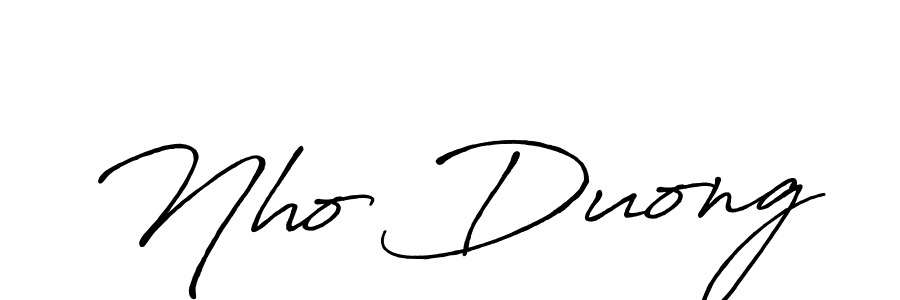 if you are searching for the best signature style for your name Nho Duong. so please give up your signature search. here we have designed multiple signature styles  using Antro_Vectra_Bolder. Nho Duong signature style 7 images and pictures png
