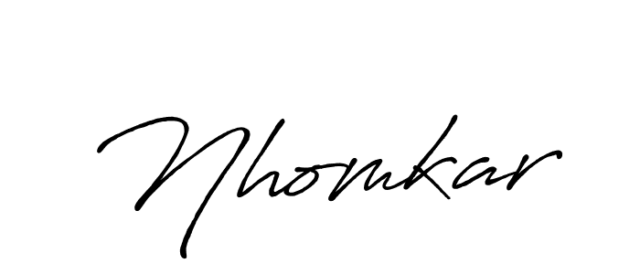 Make a short Nhomkar signature style. Manage your documents anywhere anytime using Antro_Vectra_Bolder. Create and add eSignatures, submit forms, share and send files easily. Nhomkar signature style 7 images and pictures png